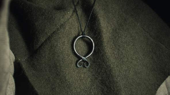 troll cross pendant