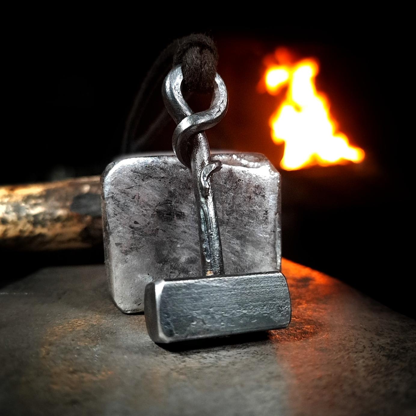 handforged thors hammer mjolnir