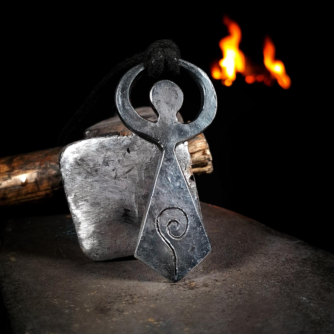 moon goddess pendant