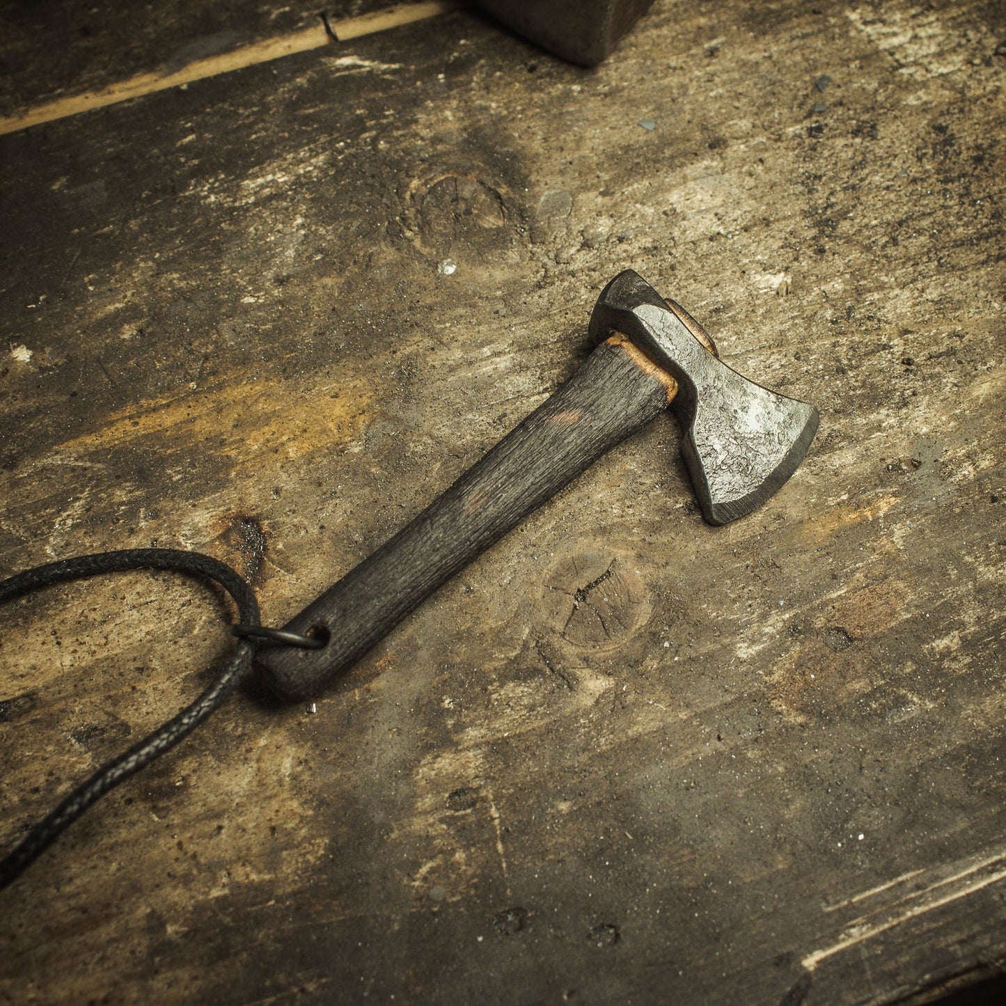 Viking beard axe pendant