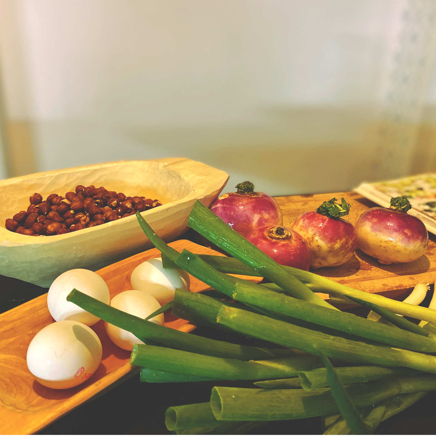 A Viking-Inspired Dinner: Turnip and Salmon Stew with Hazelnut Treats