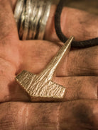 bronze mjolnir necklace pendant