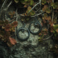 Jormungandr the Midgard serpent. World serpent earrings,  an ouroboros