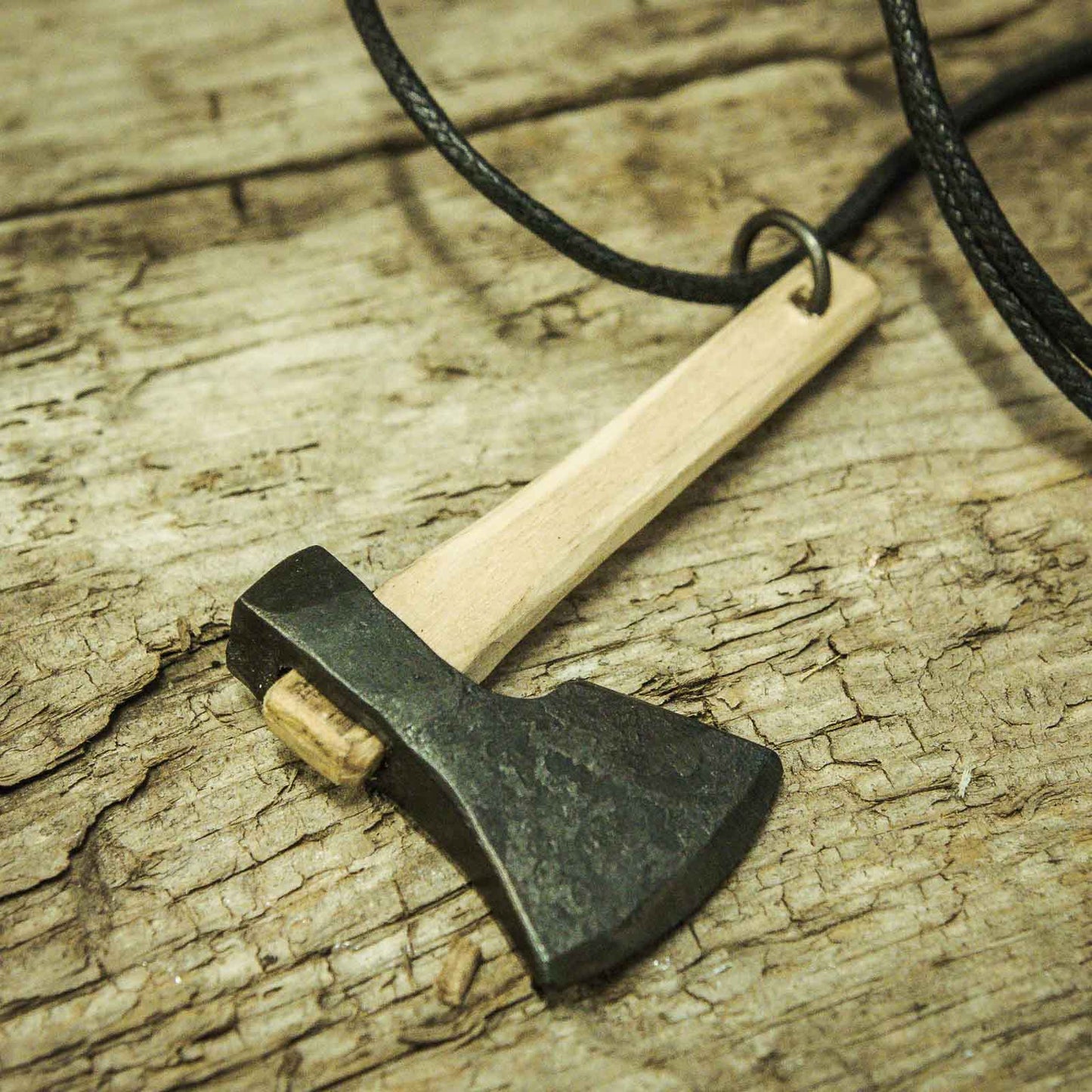 Viking beard axe pendant
