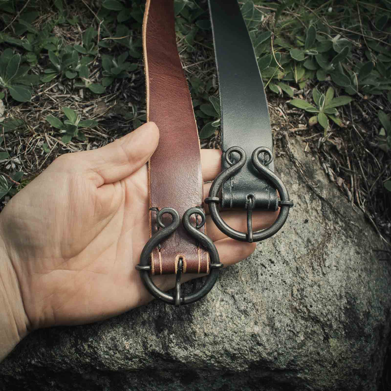 Hand forged 2025 belt buckle