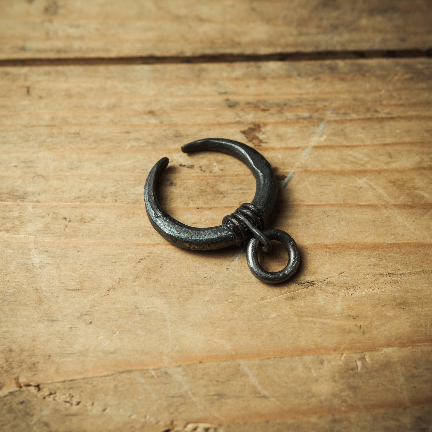 gothic moon ring