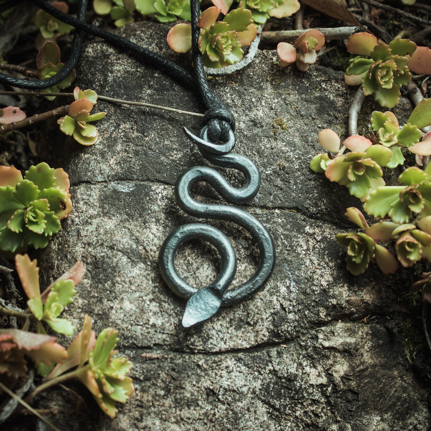 The Nidhögg serpent Viking pendant version 2